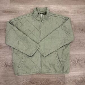 GAP Green Quilted Jacket